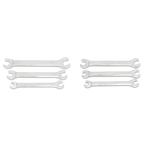 Crescent 6 Piece SAE and Metric Flare Nut Wrench Set