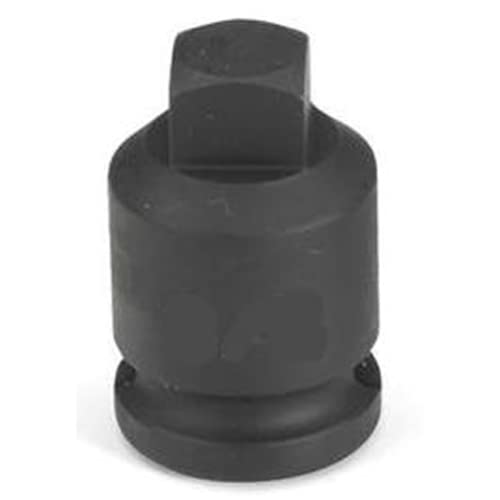 Grey Pneumatic 1008PP Socket - style: 1/4" Square Male Pipe Plug Socket