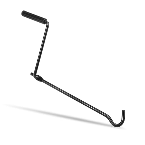 Car Scissor Lift Jack Crank Handle, Non-Slip Scissor Jack Handle Efficient Auto Repair Tool, Labor-Saving Steel Tire Wheel Lug Wrench for Trucks Vans Trailers, Car Accessories (Short Lever) - color: Short Lever
