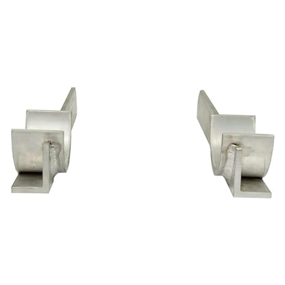 Extreme Max 5001.6271 Aluminum Floor Jack Mount for Enclosed Race Trailer, Shop, Garage, Storage - Silver