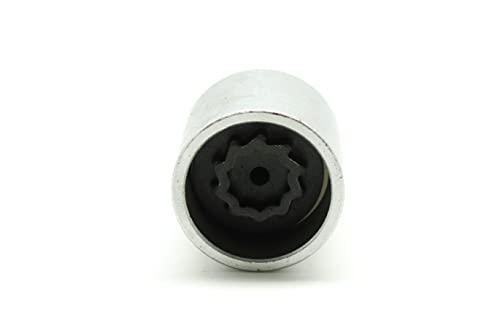 TMAX 525 Wheel Lock Nut Screw Removal Key Anti-Theft Lugnut Socket S3056 for Vw Audi Vag Volkswagen Vehicles - size: 525