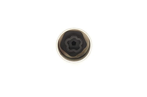 TEMO #44 Wheel Lock Lugnut Anti-Theft Lug Nut Screw Removal Socket Key S3055 for BMW Vehicles - size: #44