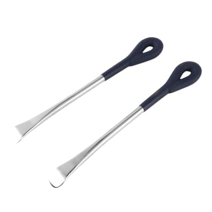 Professional 2Pcs Tire Lever Tool Spoon Set with Precision Quality, Great for Motorcycle and Bike Tire Changes, Suitable for DIY Enthusiasts and Travel Use