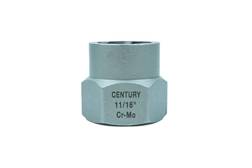 Century Drill & Tool 6 Piece Bolt Extractor Expansion Set 73426; aggressively grips damaged bolts and fasteners, impact ready socket adapter included - size: Expansion Set