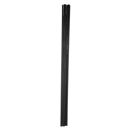 MECCANIXITY 20 Inch Plastic Welding Rods, Double Strand Round Sticks ABS Welding Rods for Plastic Welder Kayak Car Bumper Repair Pack of 10 2.5x5mm, Black - color: Black, size: 20 Inch