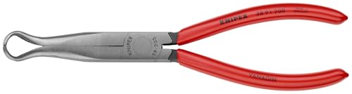 KNIPEX - 9K 00 80 12 US Tools - 3 Piece Long Nose Tool Set (38 31 200, 38 71 200, 38 91 200) (9K008012US) Red