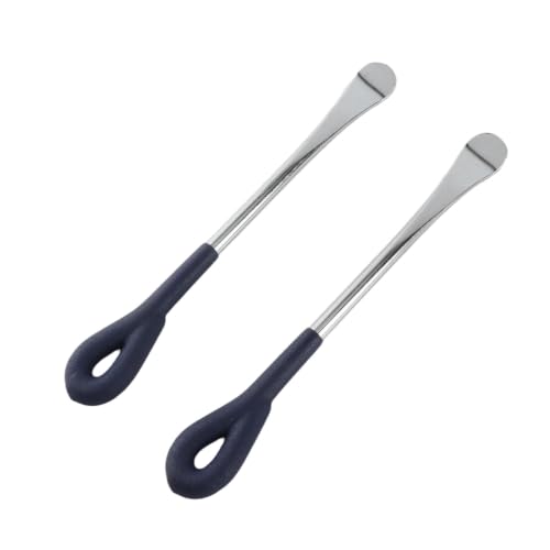 Professional 2Pcs Tire Lever Tool Spoon Set with Precision Quality, Great for Motorcycle and Bike Tire Changes, Suitable for DIY Enthusiasts and Travel Use