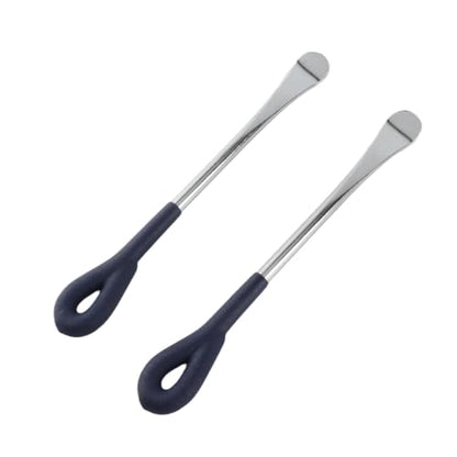 Professional 2Pcs Tire Lever Tool Spoon Set with Precision Quality, Great for Motorcycle and Bike Tire Changes, Suitable for DIY Enthusiasts and Travel Use