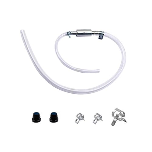 Brake Bleeder Hose with One-Way Check Valve for Car & Motorcycle | One-person brake bleeding, Hydraulic brake system, Clear PVC hose, Metal check valve, Cars, motorcycles, ATVs - color: 1 Pcs