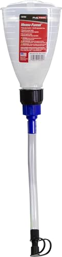 Hopkins FloTool 10704 Measu-Funnel with On/Off Spout, Black