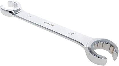 Heyiarbeit Flare Nut Wrench, 24mm x 27mm Metric Double Open End, 1Pcs - size: 24*27mm, style: 1PC