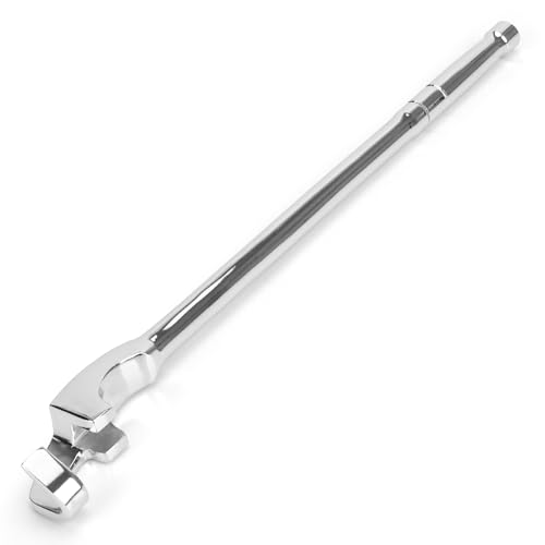 BULLTOOLS Wrench Extender Tool Bar, Extra-Long 15 Inch Wrench Extension for Maximum Leverage Universal Extension Tool for Automotive Repair & Mechanics