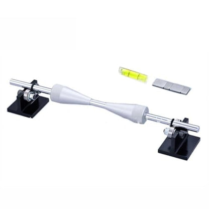 Motorcycle Wheel Balancer, Aluminum Alloy, 15.75 in Portable Truing Stand for Motorcycle and Bike Wheel Repair