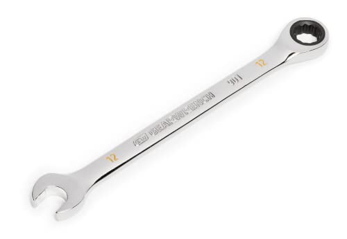 GEARWRENCH 12mm 4 Degree Swing Arch 12 Point Ratcheting Combination Wrench - 86912 - size: 12mm