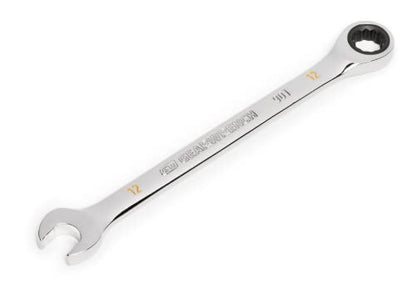 GEARWRENCH 12mm 4 Degree Swing Arch 12 Point Ratcheting Combination Wrench - 86912 - size: 12mm