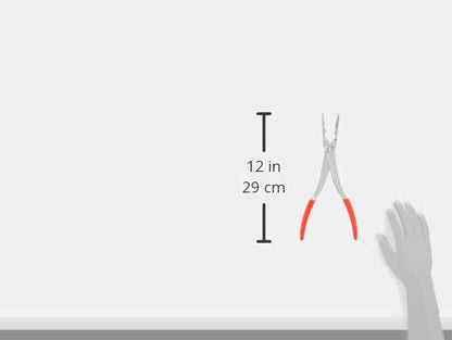IPS HLB-300 Hyper Long Pliers, Vent Nose, Made in Japan, Tsubame Sanjo - style: Bent nose type