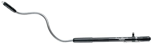 Streamlight 65618 Stylus Reach 11-Lumen White LED Pen Light for Mechanics, Inspectors, and Technicians with Flexible 7-Inch Extension Cable and 3 AAAA Alkaline Batteries, Black - color: Black