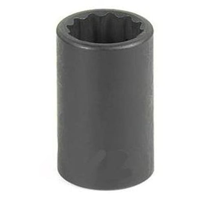 Grey Pneumatic (1112M) 3/8" Drive x 12mm 12-Point Standard Socket - style: 12mm 12 Point Standard