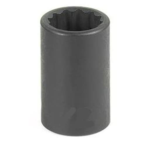 Grey Pneumatic (1112M) 3/8" Drive x 12mm 12-Point Standard Socket - style: 12mm 12 Point Standard