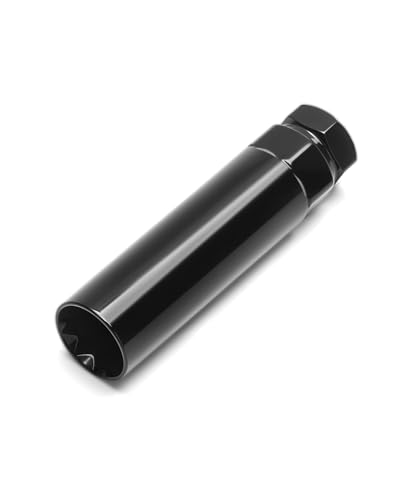 10 Spline Lug Nut Key for Bimecc 10 Spline Lug Nut, LugNut Removal Tool for M14x1.5 M14x2.0 10 Point Lug Nuts and Lug Bolts, Black 10 Spline Lugnut Socket for Aftermarket Wheels Replace TA23-21/22 - size: Black-10 Spline Socket Key