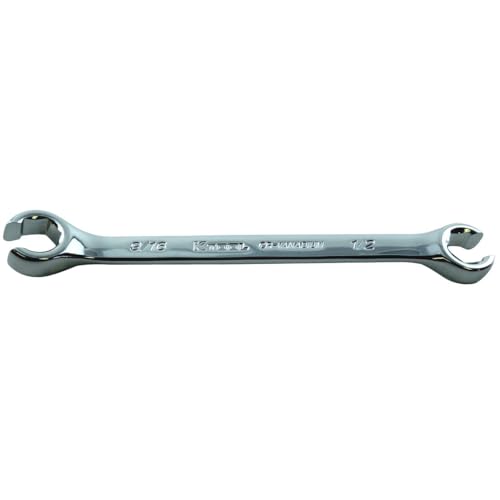 K Tool International Wrench Flare Nut 1/2 Inch x 9/16 Inch 5 Point