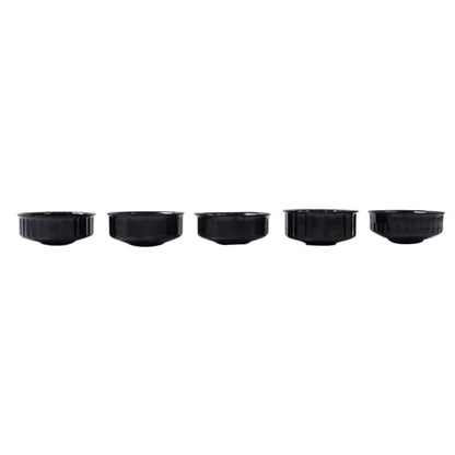labwork 14Pcs Oil Filter Sleeve Cap Wrench Socket Tool Set 3/8 inch Drive Oil Socket