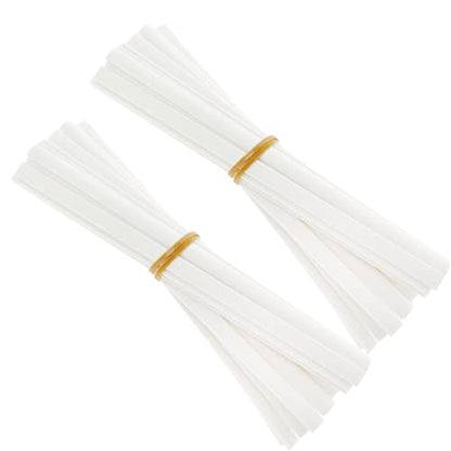 JOUNJIP PolyPlaz Plastic Welding Rods for TPO TEO & PP Bumper Kayak Repairs, Flat Ribbon (40pack, PolyPlaz-White) - size: 40pack, style: PolyPlaz-White