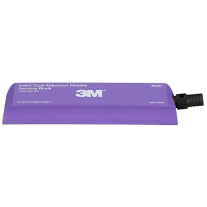 3M™ Hookit™ Dust Extraction Flexible Sanding Block 35827, 273 mm x 67 mm - size: 273 mm x 67 mm, style: Flat
