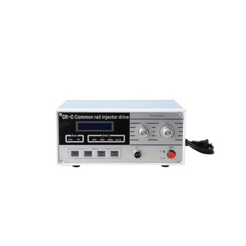 Common Rail Injector Tester CR-C Rail Injector Drive Fuel Injector Tester | CR Fuel Injector Cleaner Kit, Common Rail piezoelectric Injector Testers Car Fuel Injector Tester with 4 Test Range