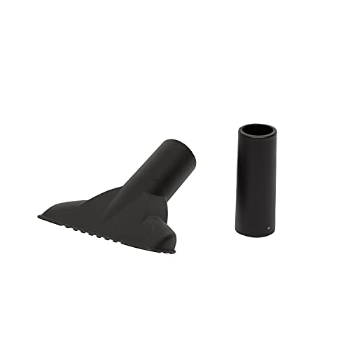 Shop-Vac 9191400 Utility Nozzle, 1.5 Inch Diameter, Includes 1.25 Inch Diameter Adapter, Versatile Cleaning on Multiple Surfaces (1-Pack)