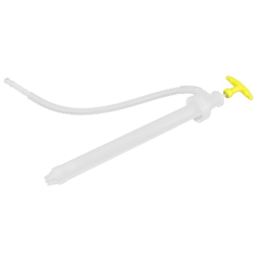 SOLUSTRE Deep Hand Pump Syphon Pump for Garden Hose Compact Manual Siphon for Water and Oil