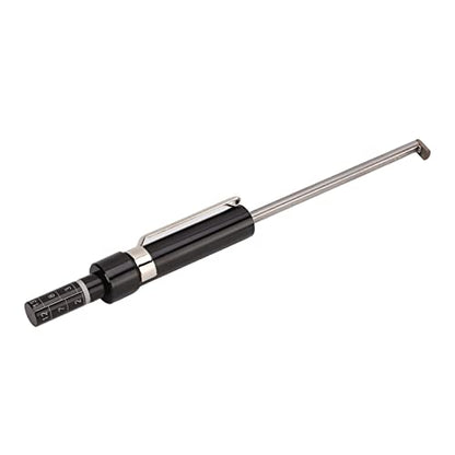 Brake Pad Measure Tool, Ecore Measure Tool with Scale, Car Brake Pad Detection Pen Scale Tire Tread Depth Gauge Measuring Tool Black Silver Universal for Internal External