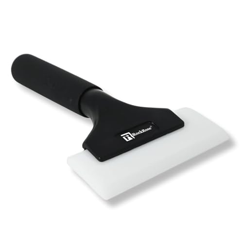 RockRose 6.7'' Cast Aluminum Handle Squeegee Professional Window Tinting & Vinyl Wrap Applicator for Car Wrap Tool PPF Installation and Window Film - Scratch-Free Bubble Remover 2PK - color: 6.7" Cast Aluminum Handle, size: Pack of 2