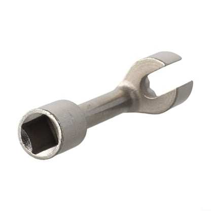 Diesel Fuel Line Socket Set 1/2 Drive Flare Nut Wrench for Automotive Tube Pipe Repair, Open End Ring Sizes 12 14 16 17 18 19mm, Metal Hand Tool(18mm) - color: 18mm
