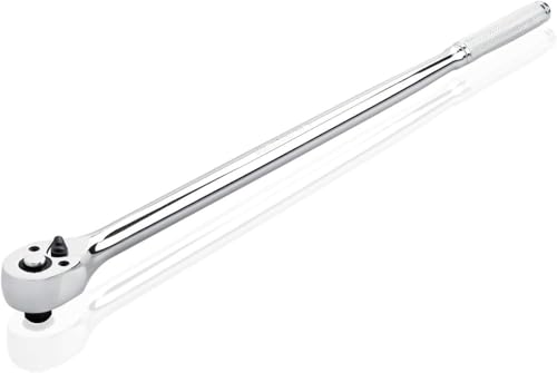 Neiko 03034A 3/8” Drive Extra Long Ratchet | 18” Length | 72 Tooth Gear | Cr-Mo Head | CR-V Steel - size: 3/8" Drive, style: Ratchet