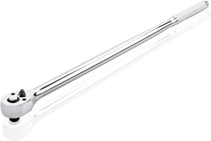 Neiko 03034A 3/8” Drive Extra Long Ratchet | 18” Length | 72 Tooth Gear | Cr-Mo Head | CR-V Steel - size: 3/8" Drive, style: Ratchet