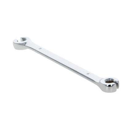 Auniwaig 2 Pcs 6mm x 8mm Flare Nut Wrench 0.24 x 0.31 Inch Metric Double Open End Geardrive Flare Nut Wrench for Removing Replacing Nuts - size: 6x8mm