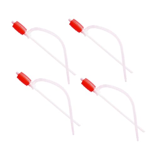 4pcs Manual Transfer Pump for Oil Change Lightweight Durable Siphon Pump for Cars Aquariums and Fluid Extraction Convenient Liquid Siphon for Home Use