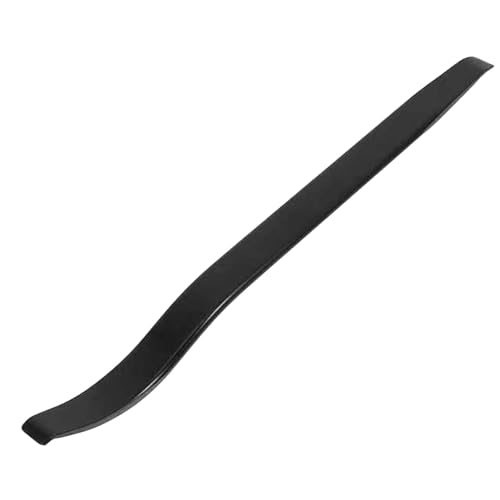 15inch Curved Tire Iron Motorcycle Tire Spoon Level Changing Tools Tire Removal Tool Kit for Dirt Bike ATV Lawn Mower Tractor Bicycle - color: black
