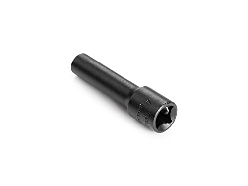TEKTON 3/8 Inch Drive x 7 mm Deep 12-Point Impact Socket | SID13307 - size: 7 mm, style: Deep