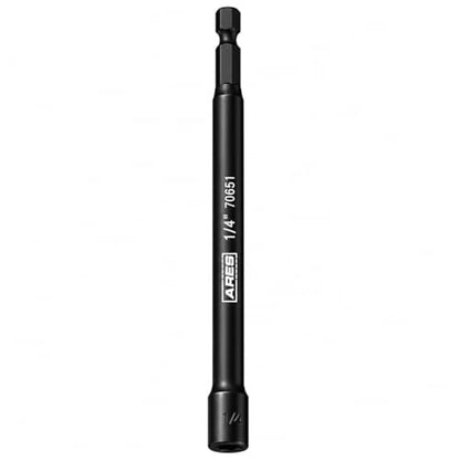 ARES 70651 1/4-In Magnetic Impact Nut Driver - Impact Grade Nut Setter | Industrial-Strength Magnet; Impact Grade Nut Setter with Industrial Strength Magnet - size: 1/4" Magnetic Impact Nut Driver