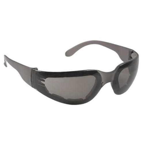 Radians Smoke Safety Glasses, Anti-Fog, Foam Lined, Regular (MRF121ID) - size: 1 Count (Pack of 1)