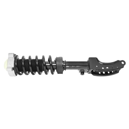 Detroit Axle - Front Struts for Porsche Cayenne Audi Q7 Volkswagen Touareg, Complete Struts with Coil Spring Assembly Ready Strut Shock Replacement [Excludes Air and Electronic Suspension] - size: 11104_11105/Pair