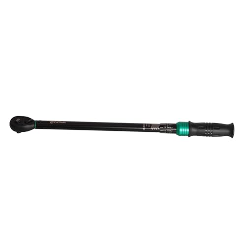 1/2-Inch Drive Click Torque Wrench, 25–250 ft-lb (33.9–339 Nm), ±3% Accuracy, 90-Tooth Ratchet, Dual-Direction, Chrome Vanadium Steel with Storage Case - size: 1/2 25-250 ft-lb