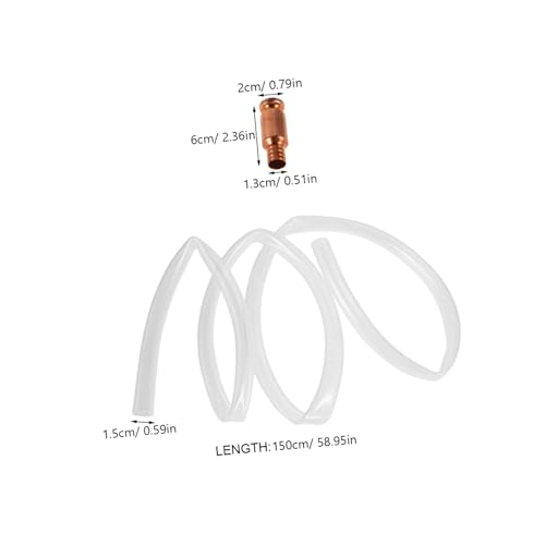 SOLUSTRE Manual Pump for Fuel Transfer Lubricants Car Maintenance Transfer Hose Siphon Kit