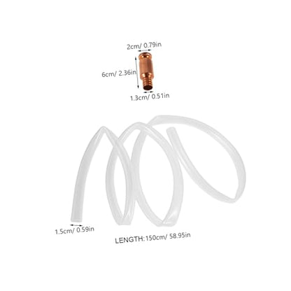 SOLUSTRE Manual Pump for Fuel Transfer Lubricants Car Maintenance Transfer Hose Siphon Kit