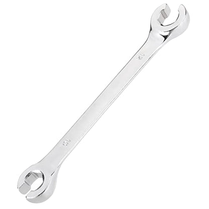 Double-ended Nut Wrench 10x12mm Flare Nut Wrench for Removing or Replacing Nuts on Fuel Brake or Air Conditioning Lines 1Pcs - size: 10x12mm 1pcs