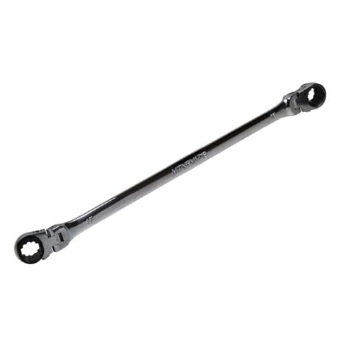 MOUNTAIN 17X19MM Ratchet Double Box Flex Wrench - size: 17mm-19mm
