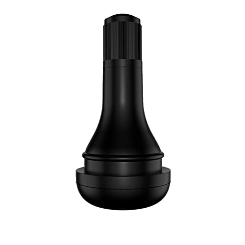 CKAuto TR415 Tubeless Rubber Snap-in Tire Valve Stems, Black, 50 Pcs/Bag | EPDM Rubber, for Standard .453" 11.5 mm Rim Holes, Compatible with Most Cars, SUVs, Light Trucks, and Trailers - size: TR415
