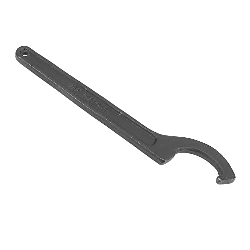 Motoforti 45-52mm Universal Black Motorcycle Rear Shock Absorber Spanner Hook Adjustment Round Nut Wrench Repair Tool